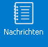 Symbolleiste aktiviert für Nachrichten