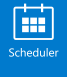 Scheduler icon enabled