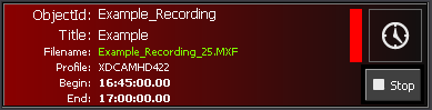 Ingest job started